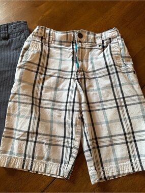 Shaun White White Plaid Casual Kids Shorts